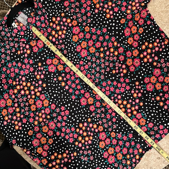 NWT- ASOS 12- MIX& MATCH FLORAL & BLACK BUTTON-UP LONG SLEEVE BLOUSE - Picture 11 of 12